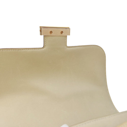 Constance 24 Vanille in Matte Alligator Gold hardware