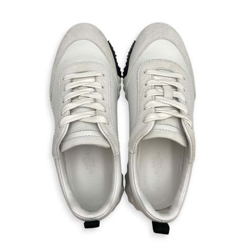 Bouncing sneaker. Sz:36.5 White Sneakers in Suede Leather
