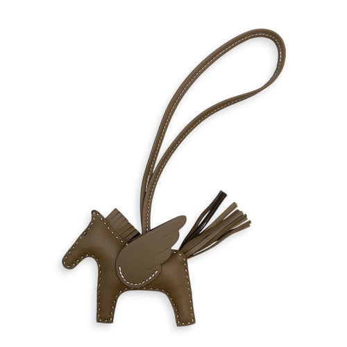Pegasus Charm PM  Etoupe Bag Accessory in Swift