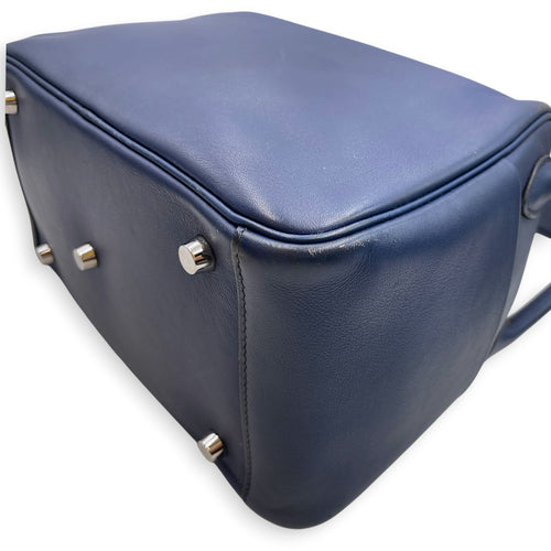 Lindy 26 Blue de malte in Swift Palladium hardware