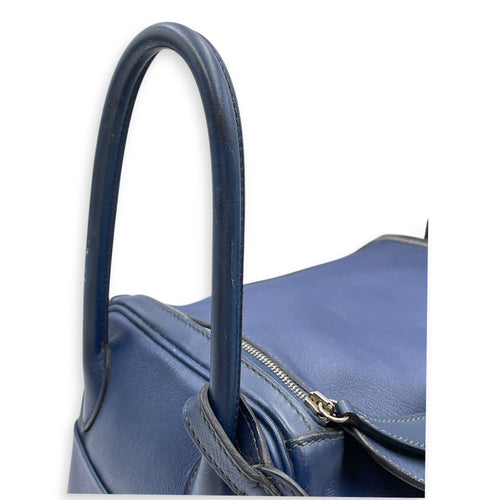 Lindy 26 Blue de malte in Swift Palladium hardware