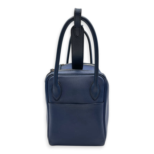 Lindy 26 Blue de malte in Swift Palladium hardware