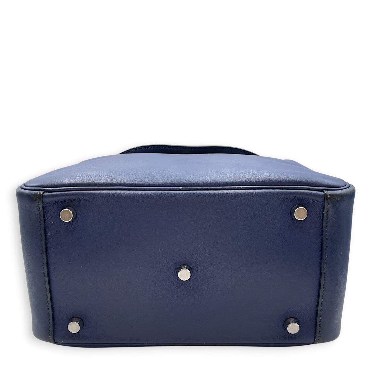 Lindy 26 Blue de malte in Swift Palladium hardware