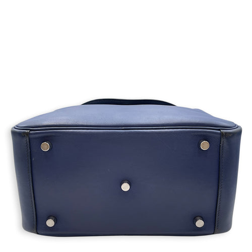 Lindy 26 Blue de malte in Swift Palladium hardware