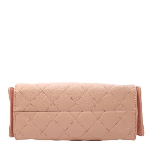 Mini C25 Pink Shoulder Bag in Caviar Leather Gold hardware