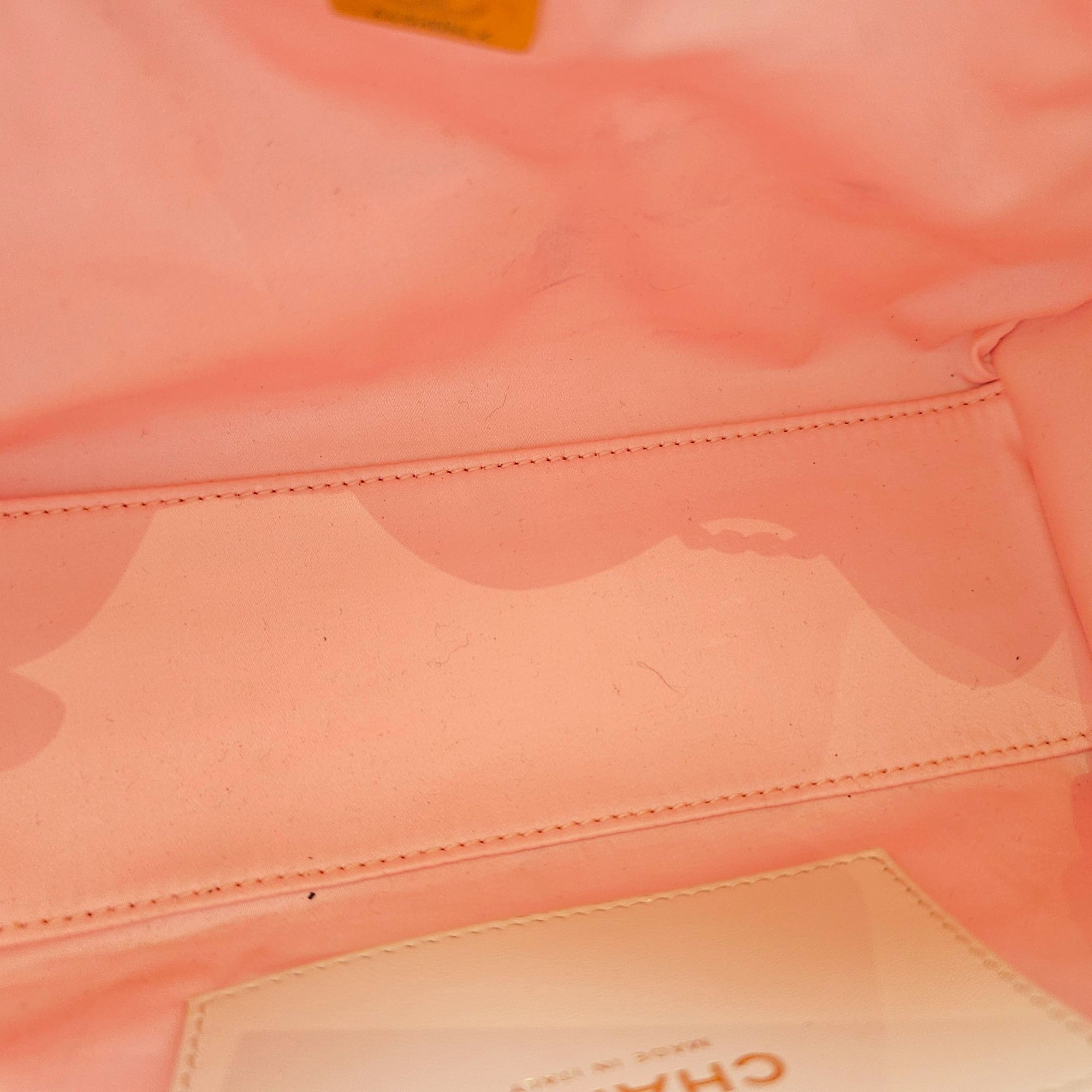 Mini C25 Pink Shoulder Bag in Caviar Leather Gold hardware