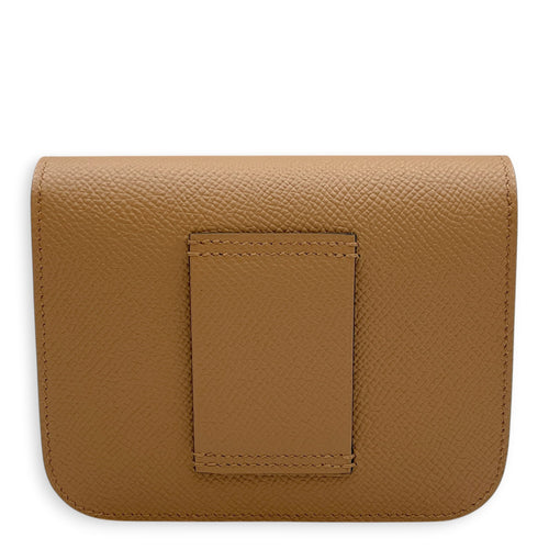 Constance Slim  Chai/Blanc Wallet in Epsom Palladium hardware