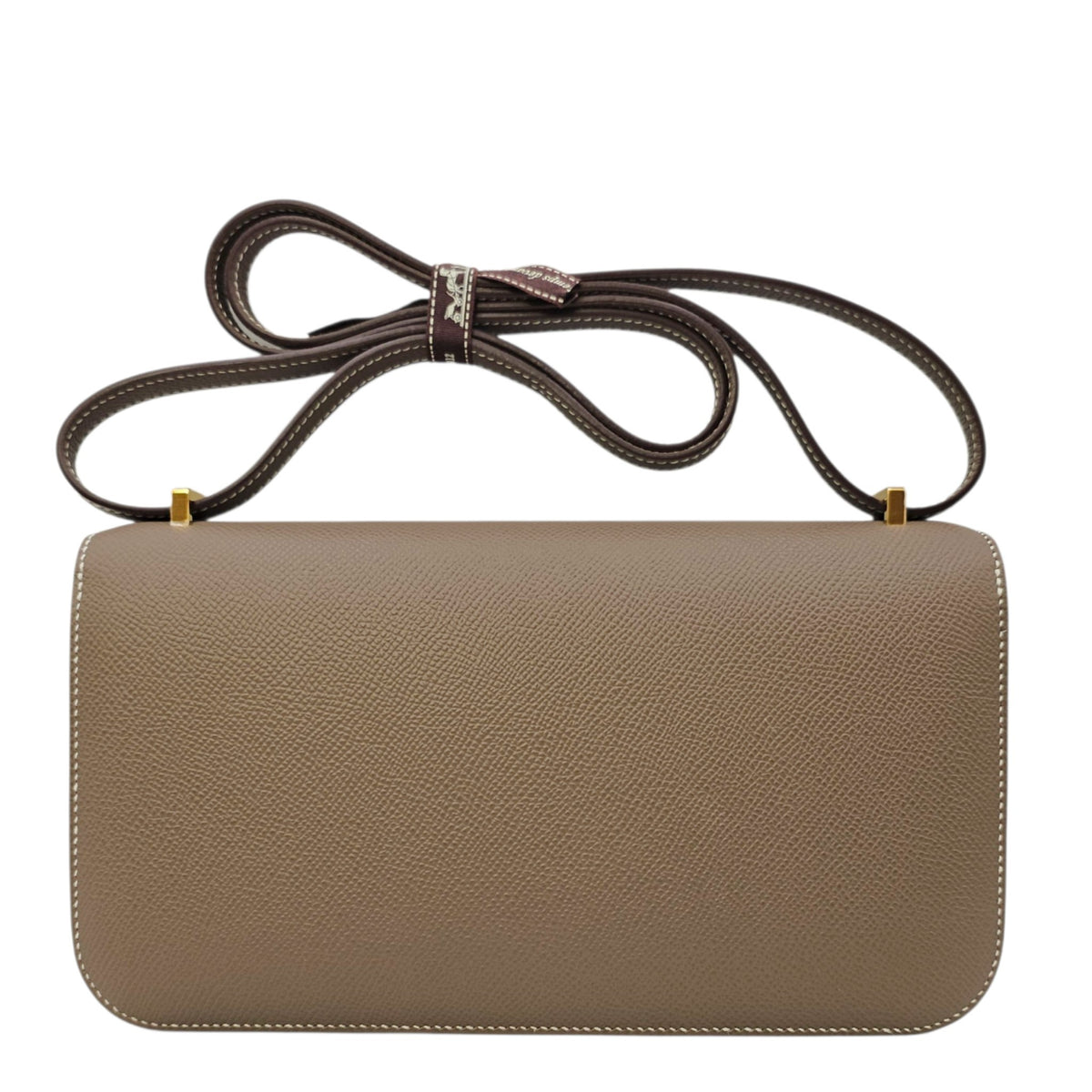 Constance Elan Etoupe in Epsom Gold hardware