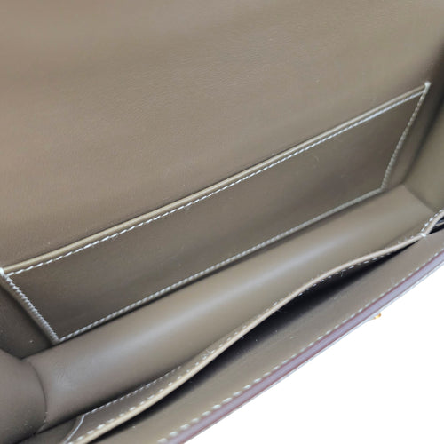 Constance Elan Etoupe in Epsom Gold hardware