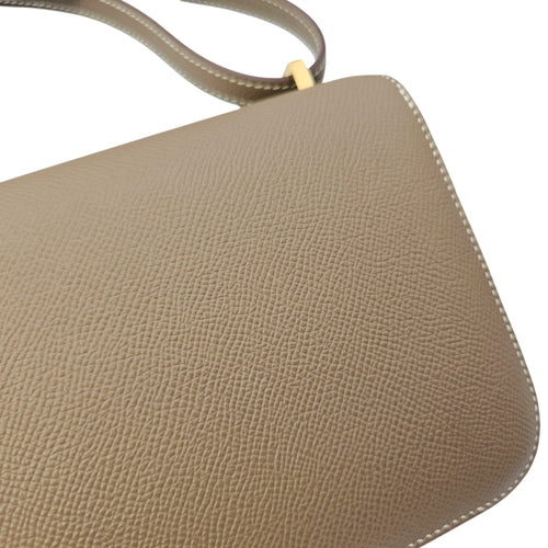 Constance Elan Etoupe in Epsom Gold hardware