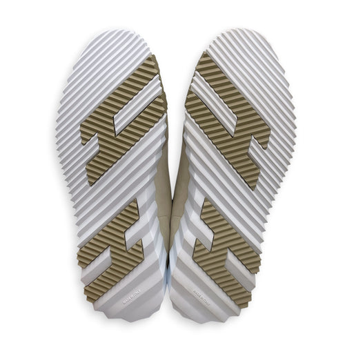Bouncing 39 Beige Glaise Sneakers in Suede Leather