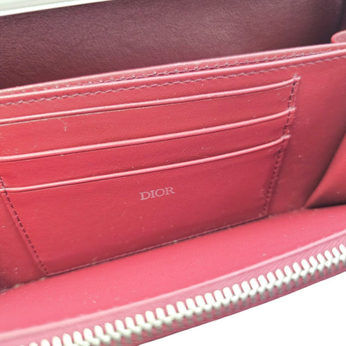 Dior x Rimowa Personal Clutch  Pink Top Handle Bag in Metallic Silver hardware