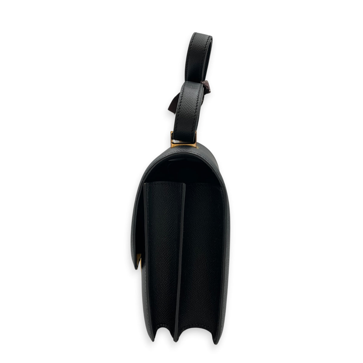 Constance 24 Noir in Epsom Rose Gold hardware