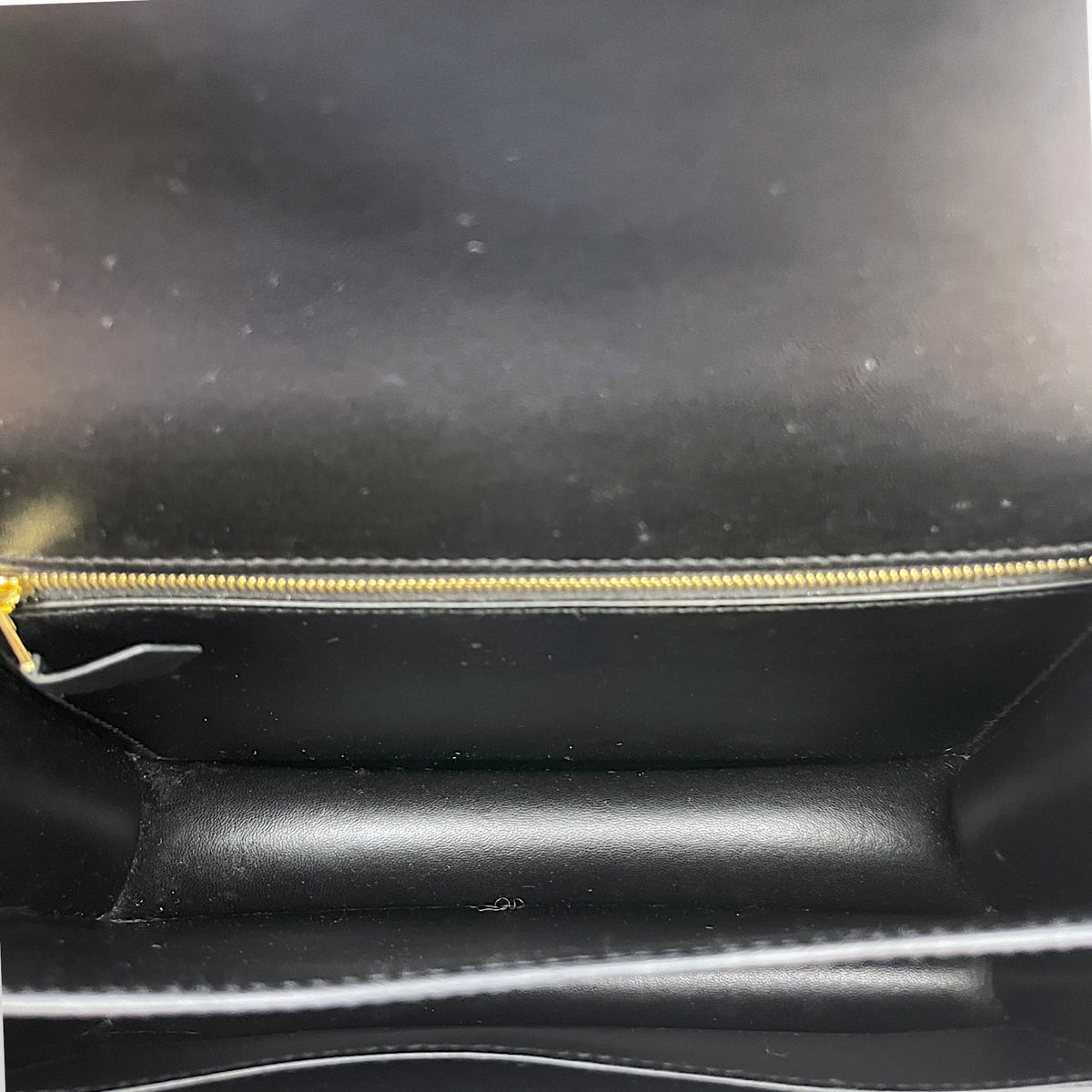Constance 24 Noir in Epsom Rose Gold hardware