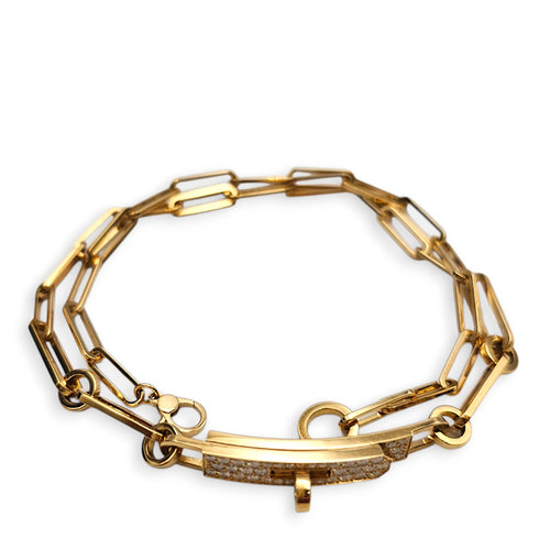 Kelly Chaine PM Double Choker, 41 Diamonds, 0.62 Carat Bracelet in Rose Gold Hardware