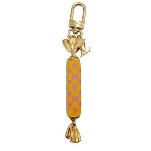 Vivienne Yellow Charm Gold hardware