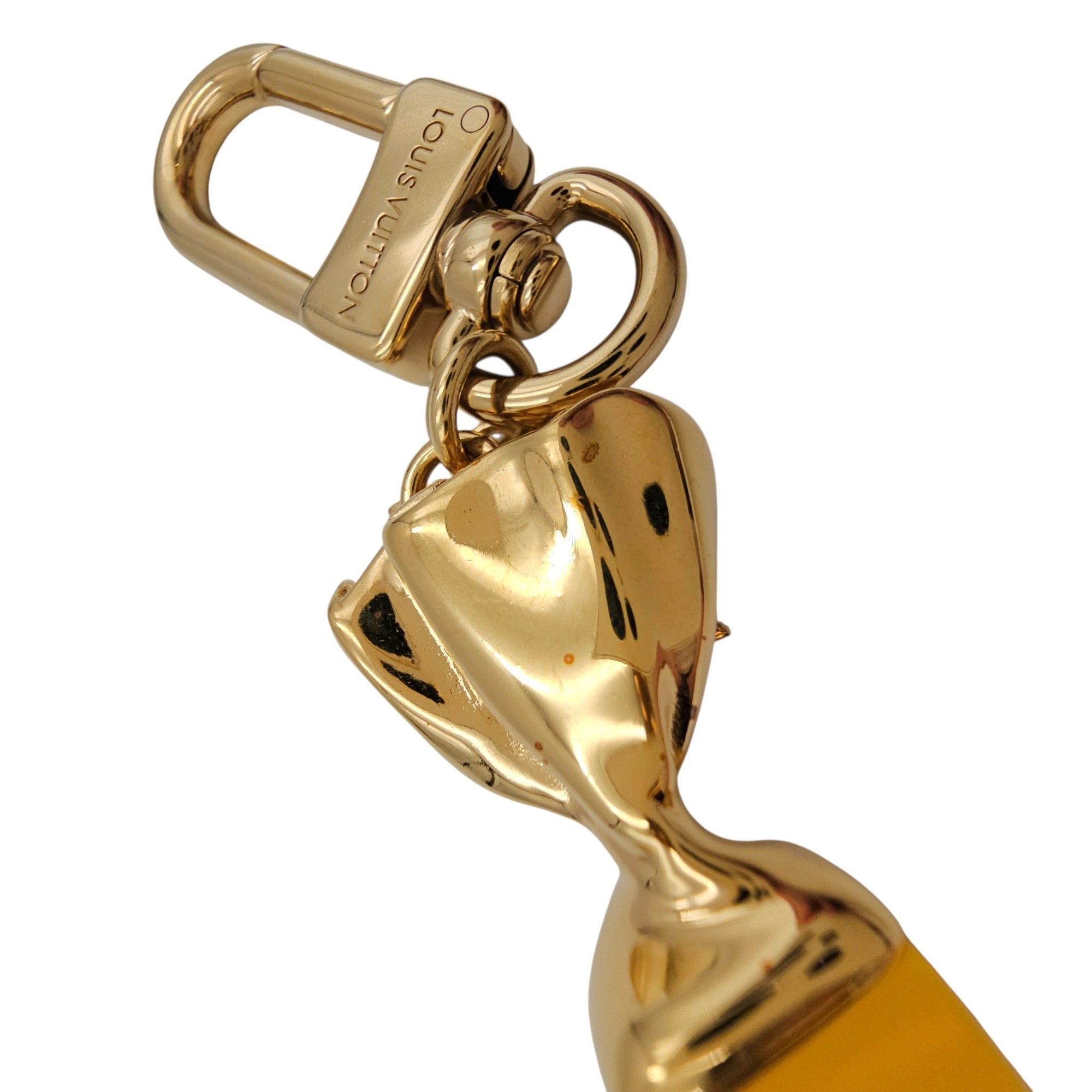 Vivienne Yellow Charm Gold hardware