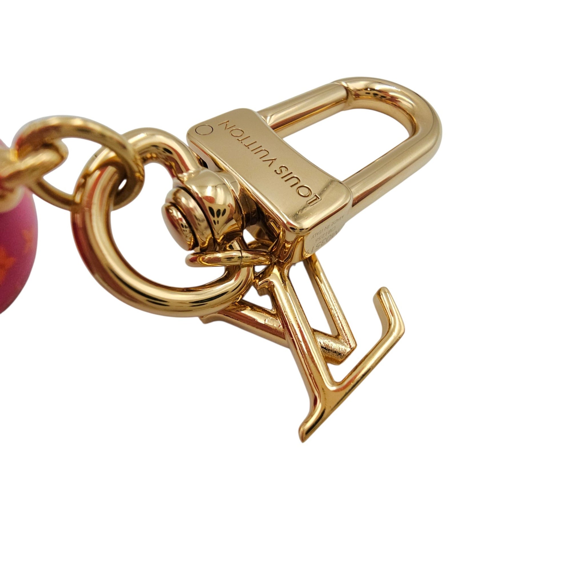 Sweets Bag Charm Pink Bag Accessory Gold hardware