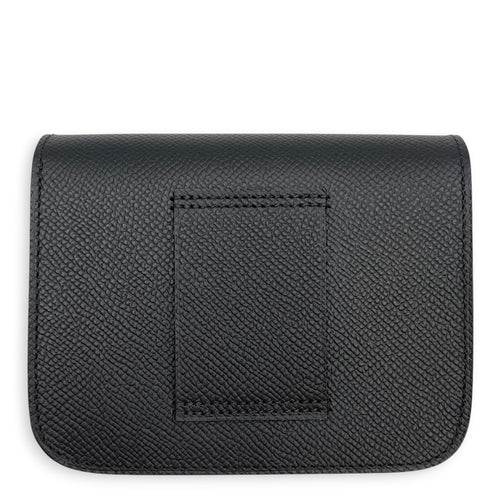 Constance Slim  Black in Epsom Palladium hardware