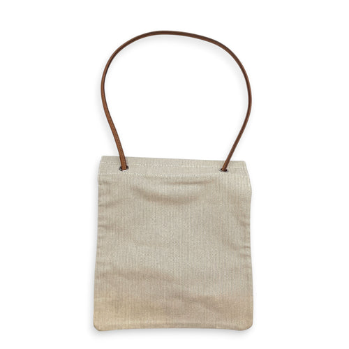Aline Grooming Craie/Gold in Swift/Toile Palladium hardware