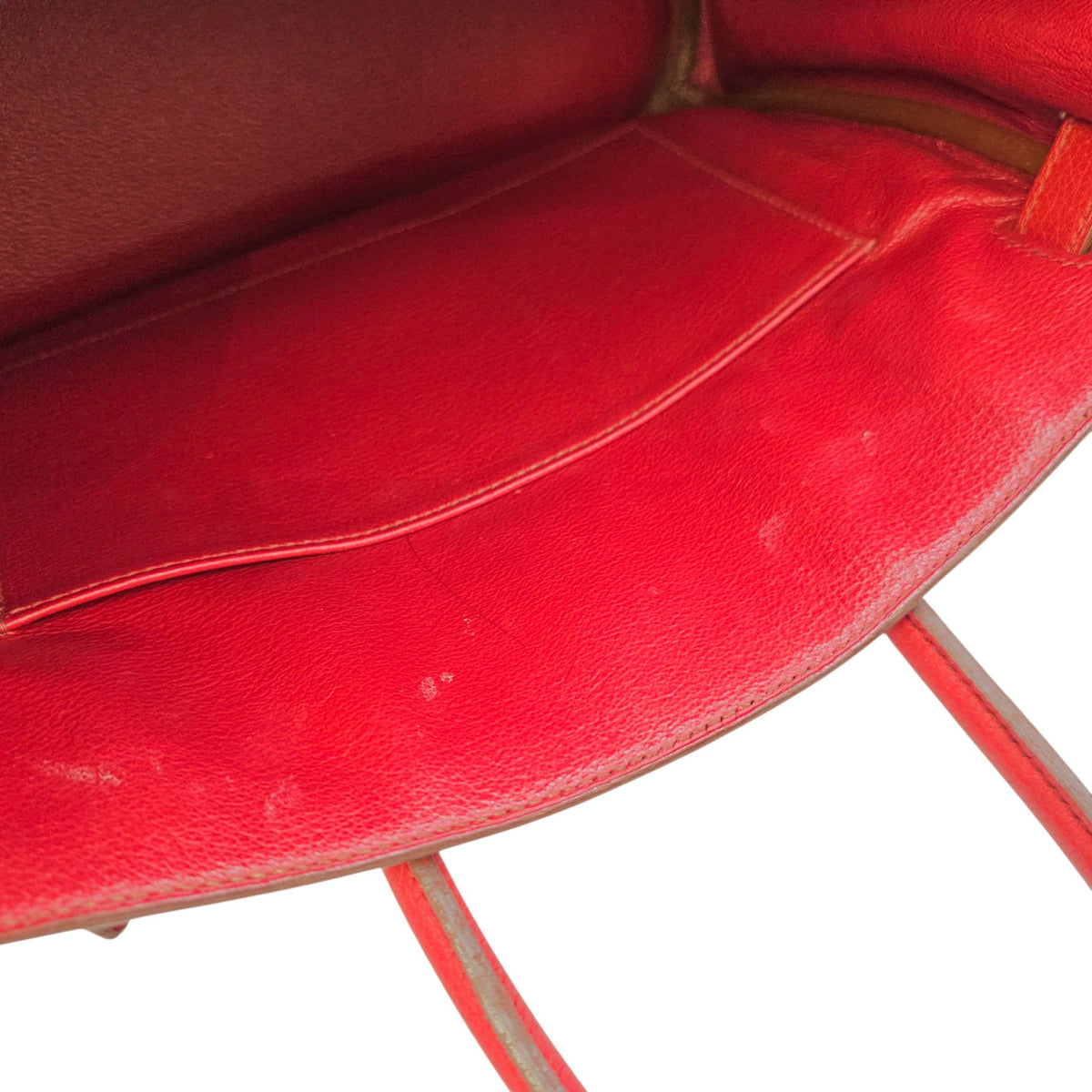 Birkin 30 Rouge Vif in Togo Palladium hardware