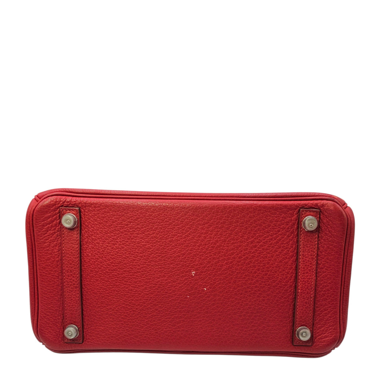 Birkin 30 Rouge Vif in Togo Palladium hardware