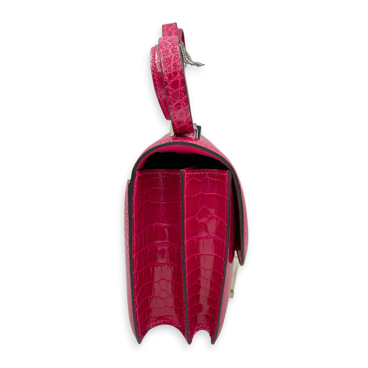 Constance 18 Rose Mexico in Shiny Alligator Palladium hardware