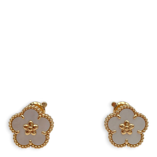 Lucky Spring Plum Blossom Earrings Earrings in White