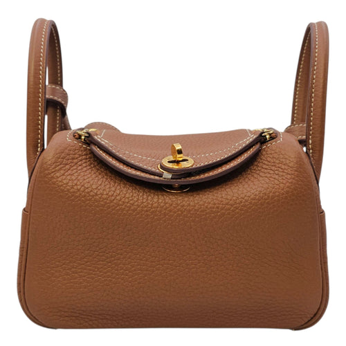 Lindy Mini Gold in Clemence Gold hardware