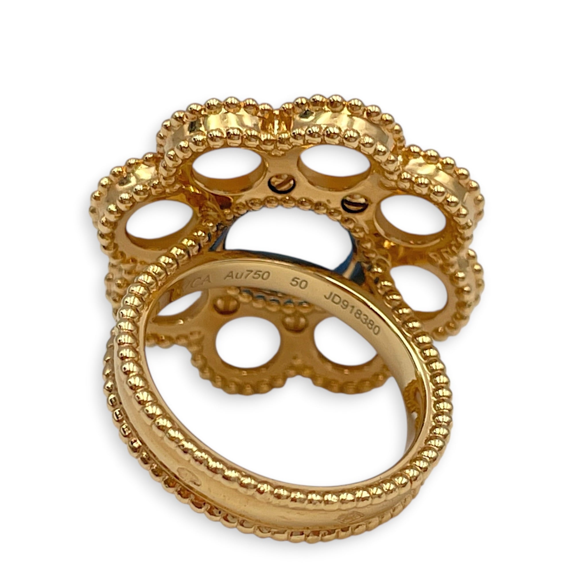 Paquerette Ring. Sz:50 Ring in Blue
