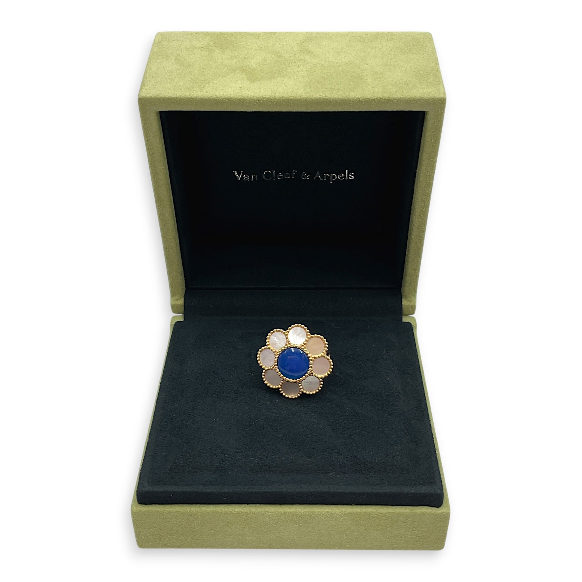 Paquerette Ring. Sz:50 Ring in Blue