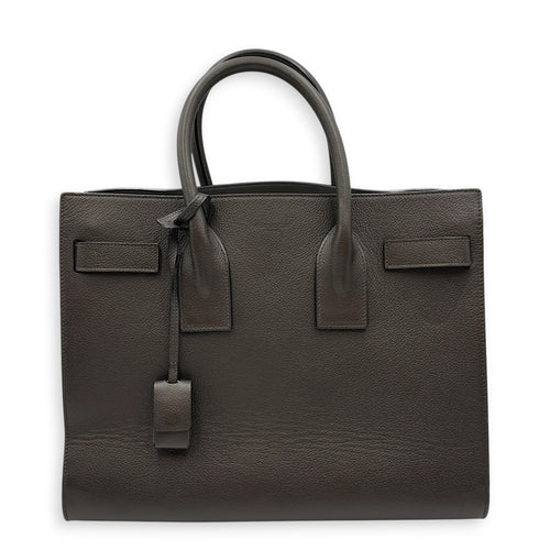 Sac de Jour 32 Grey Top Handle Bag in Calfskin