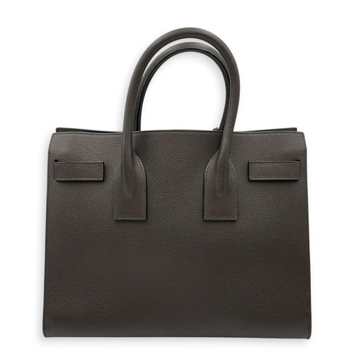 Sac de Jour 32 Grey Top Handle Bag in Calfskin