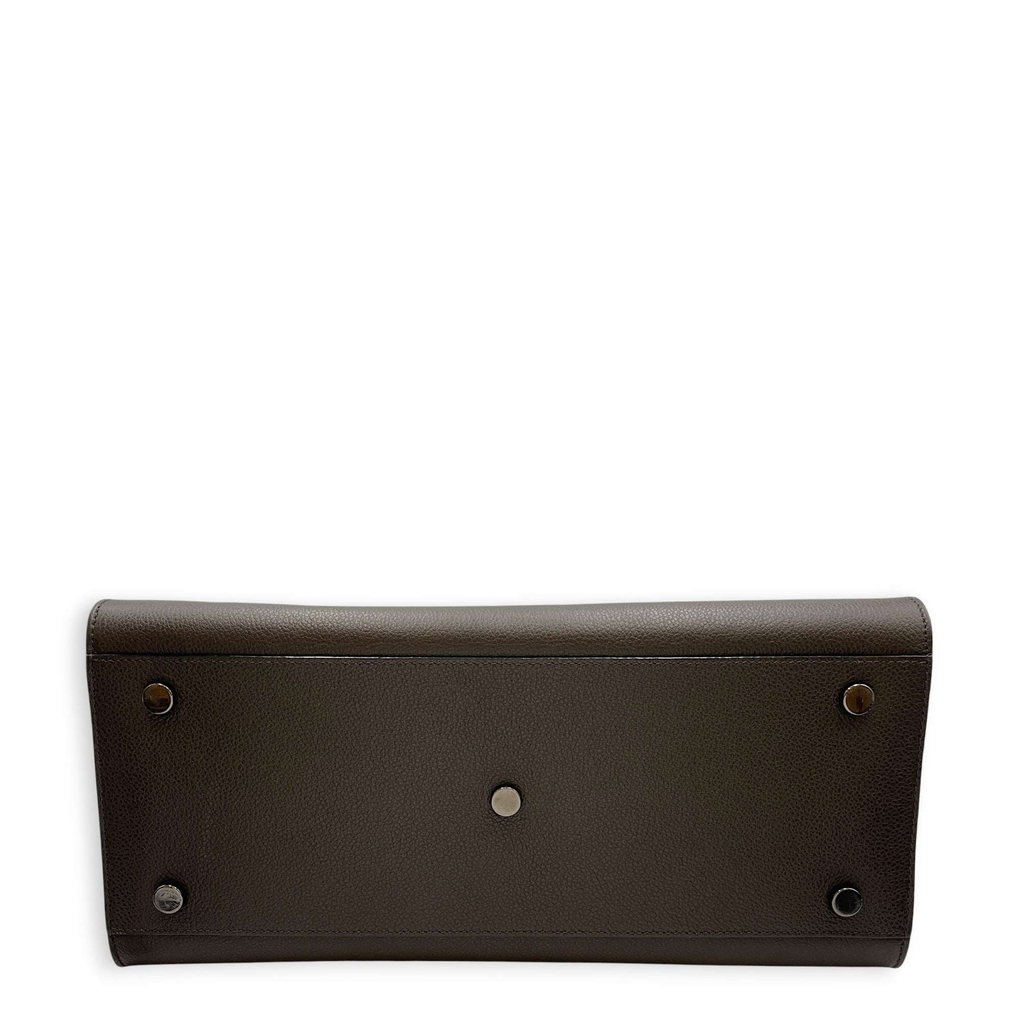 Sac de Jour 32 Grey Top Handle Bag in Calfskin