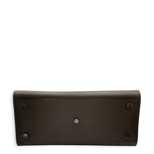 Sac de Jour 32 Grey Top Handle Bag in Calfskin