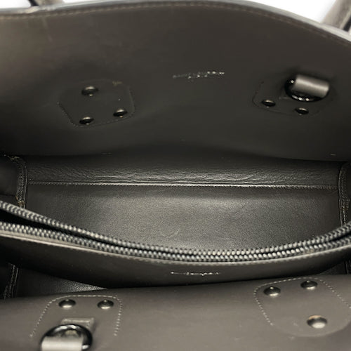 Sac de Jour 32 Grey Top Handle Bag in Calfskin