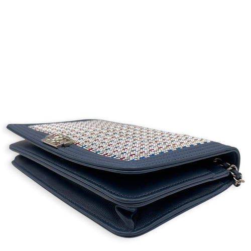 Boy NA  Multi-colour WOC  in Sequins Silver hardware