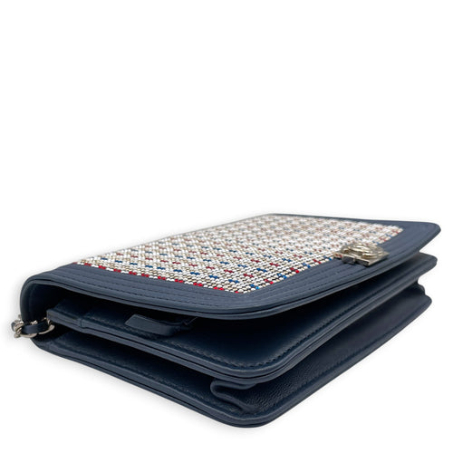 Boy NA  Multi-colour WOC  in Sequins Silver hardware