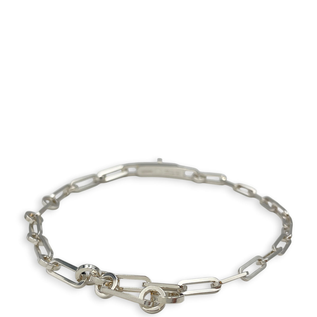 Kelly Chaine Double Choker Silver hardware