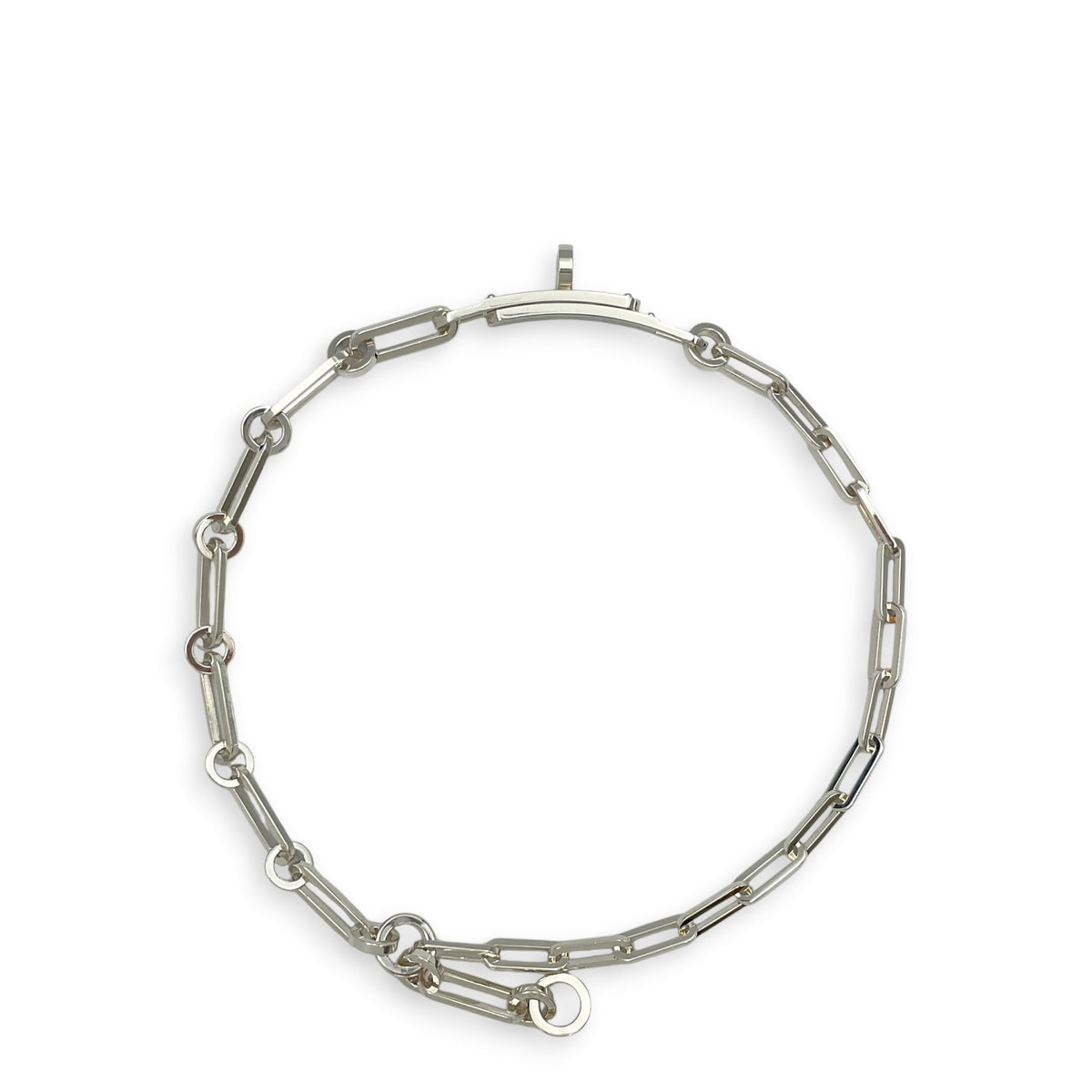 Kelly Chaine Double Choker Silver hardware