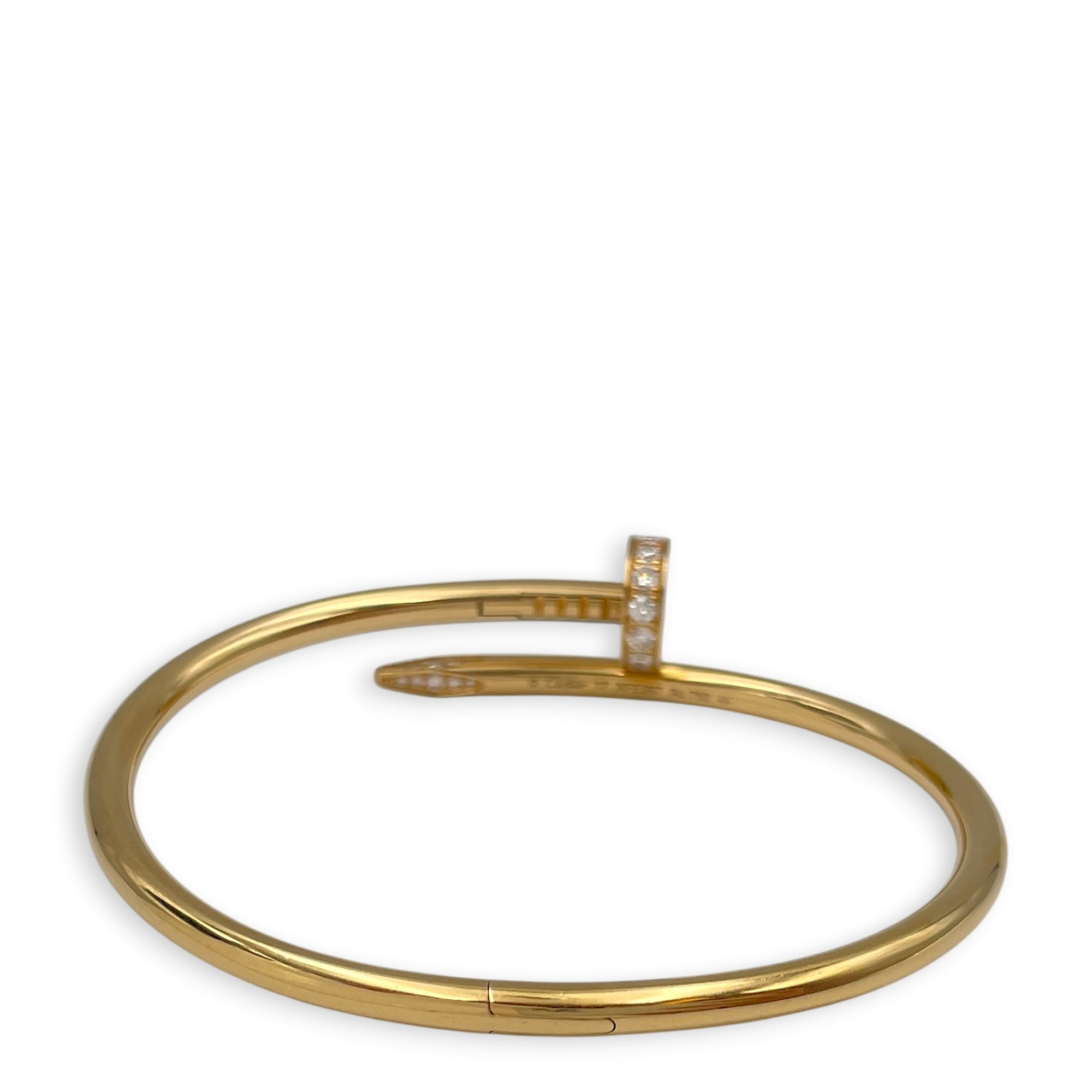 Juste Un Clou Bracelet. Sz: 17 Bracelet in Gold