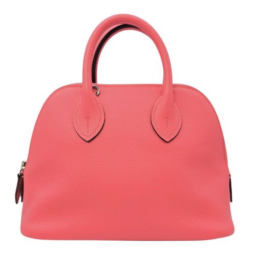 Bolide 1923 Mini Rose Azalee in Evercolor Palladium hardware