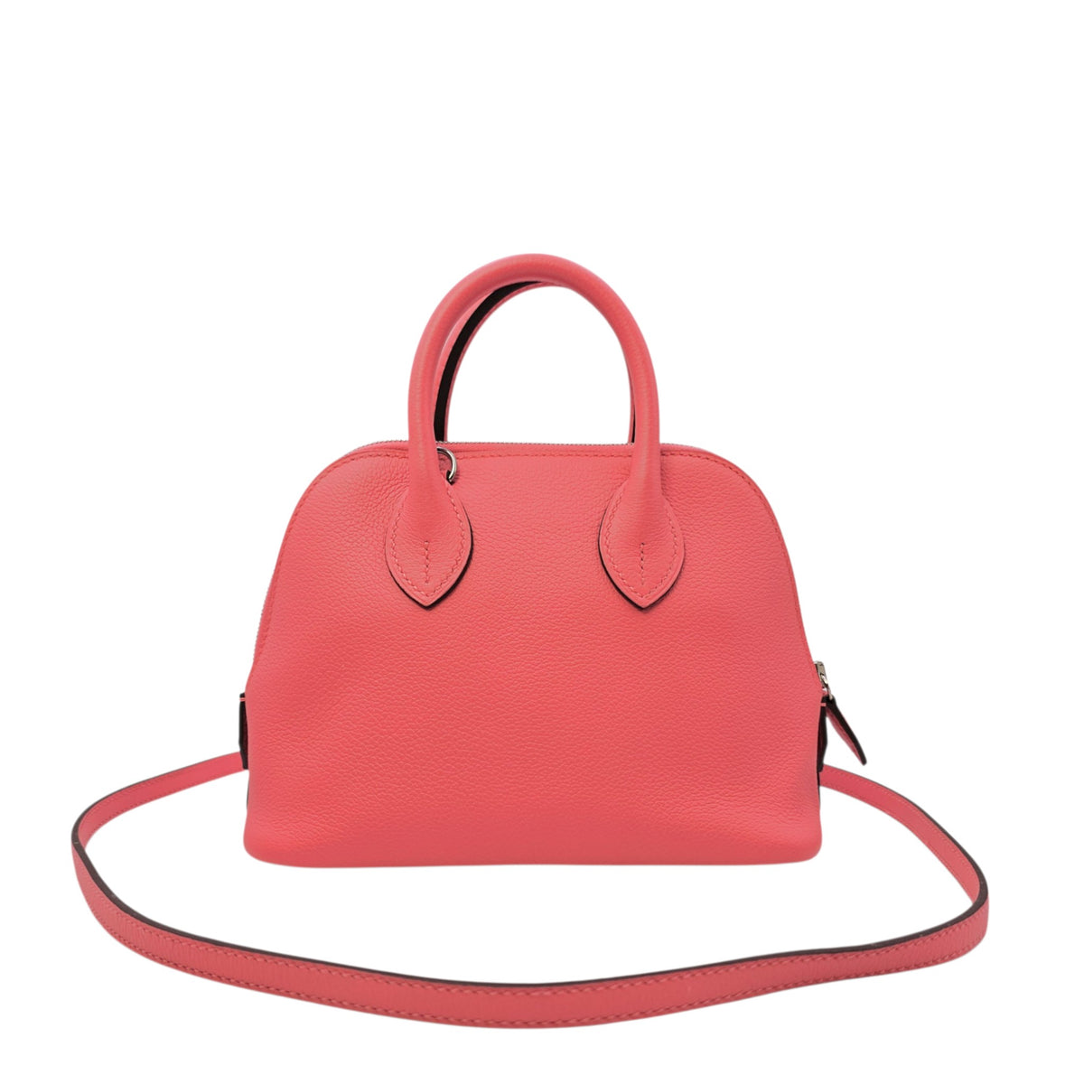 Bolide 1923 Mini Rose Azalee in Evercolor Palladium hardware