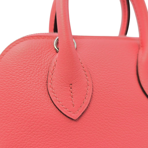Bolide 1923 Mini Rose Azalee in Evercolor Palladium hardware