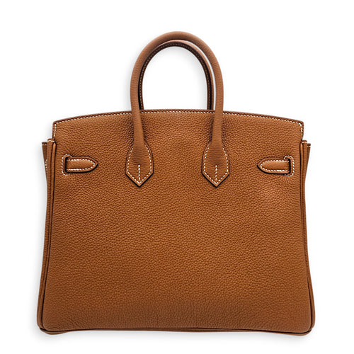 Birkin 25 Gold in Togo Gold hardware