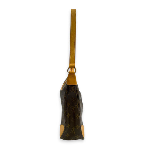 Boulogne  Monogram Shoulder Bag in Monogram Coated Canvas Gold hardware