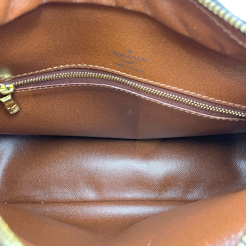 Boulogne  Monogram Shoulder Bag in Monogram Coated Canvas Gold hardware