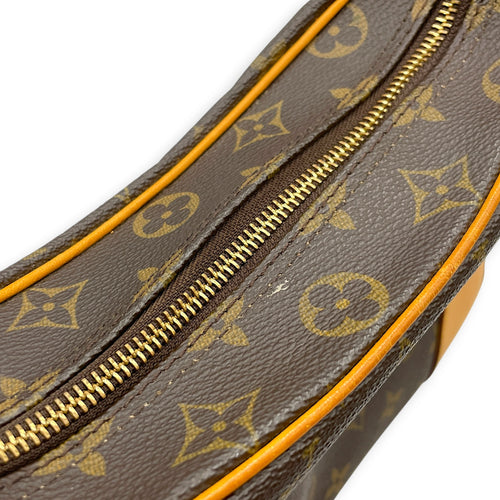 Boulogne  Monogram Shoulder Bag in Monogram Coated Canvas Gold hardware