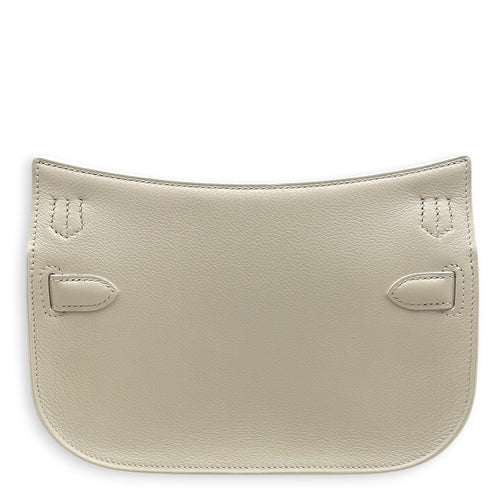 Jypsiere Mini New White in Evercolor Gold hardware