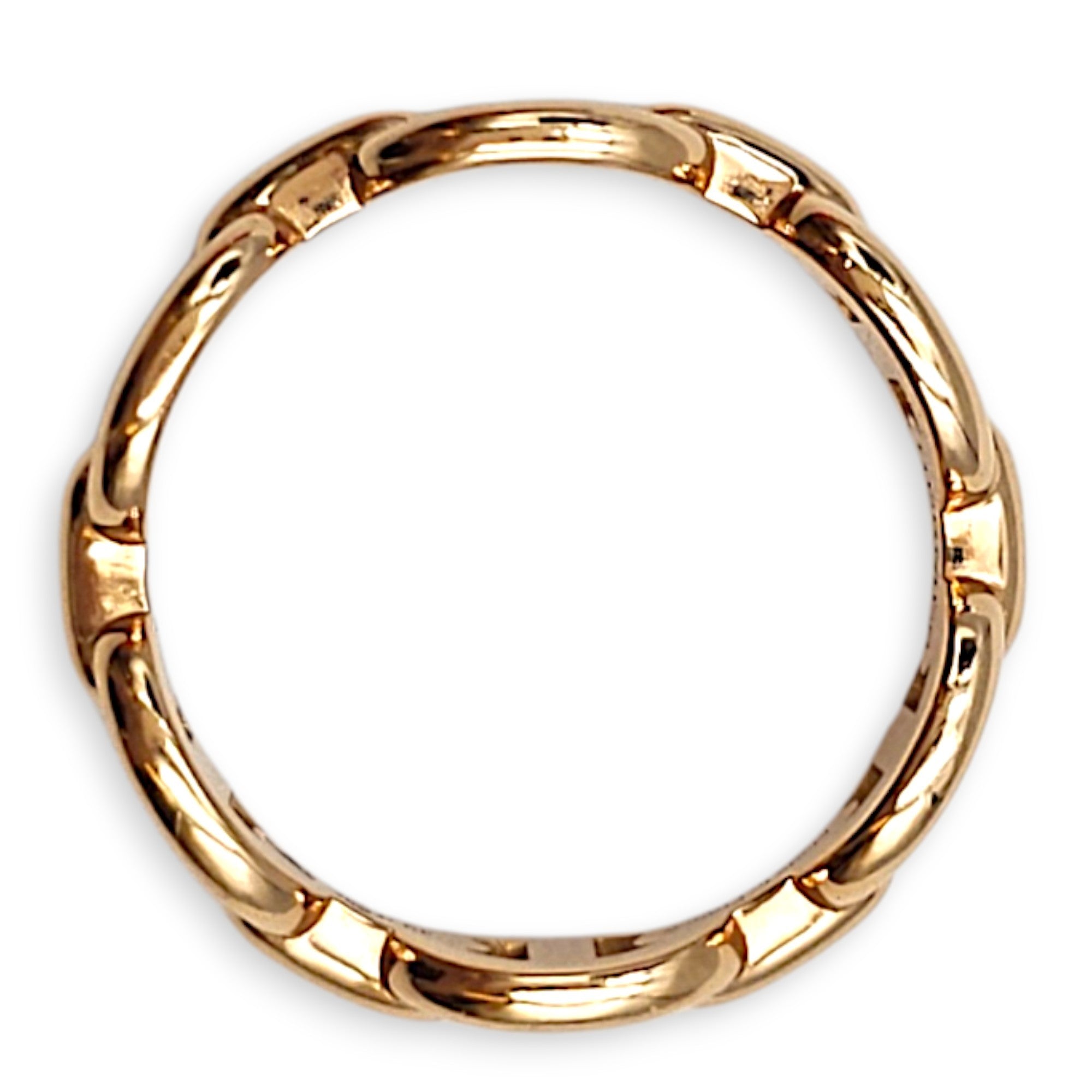 Chaine d'ancee Enchainee 49 Ring in Rose Gold Hardware